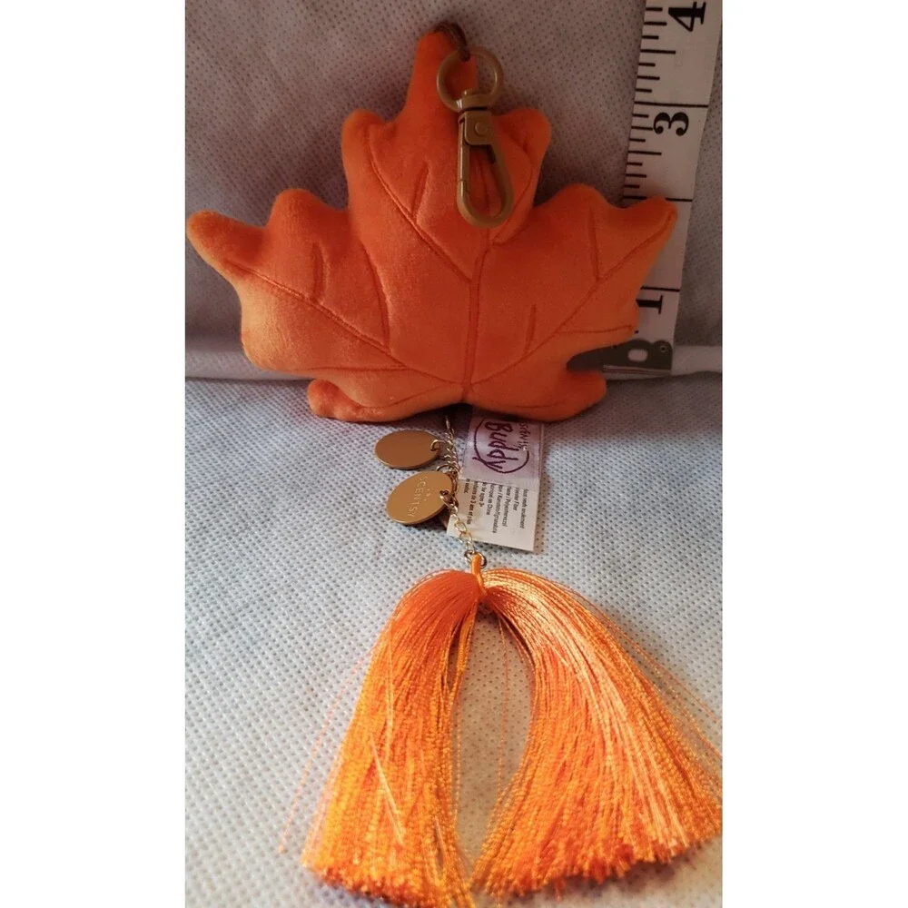 Autumn leaf Scentsy Bag Charm Clip + Forever Fall Scent